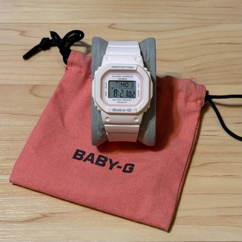 Casio G-Shock Baby-G BGD-560-4 Pink Cloud Square Women's Digital Watch BGD 560 - Picture 2 of 13